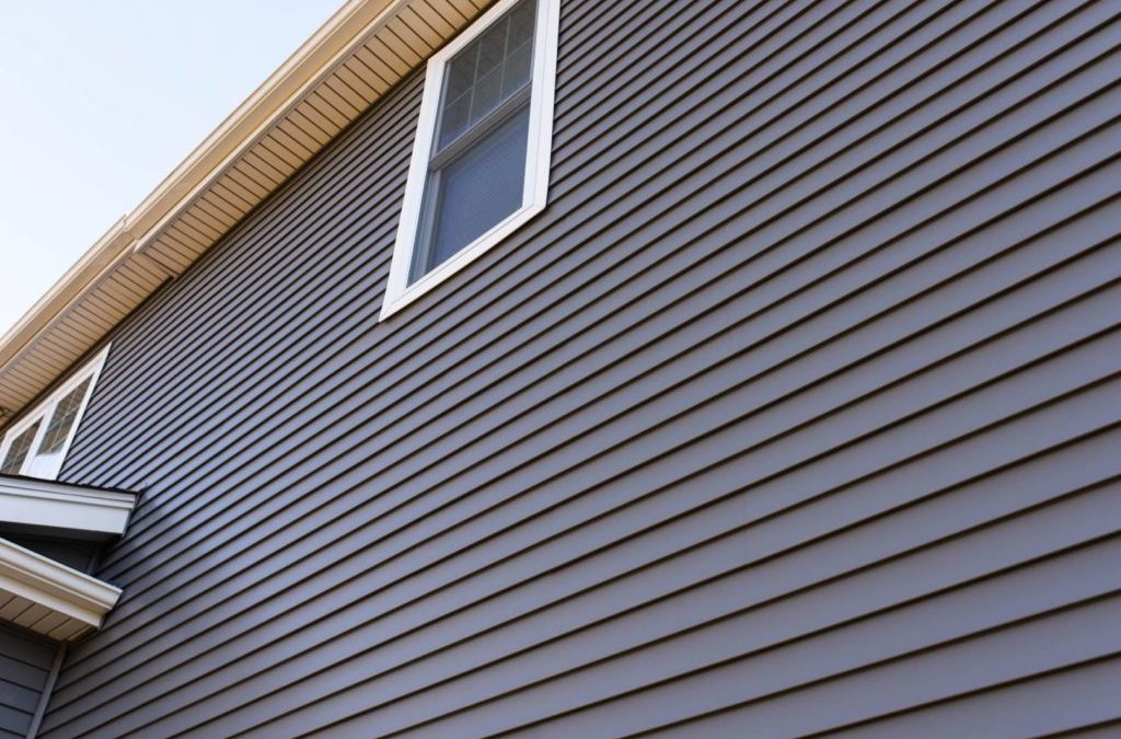 White double-hung windows
